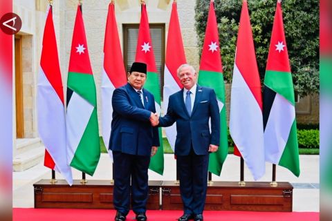 Presiden Prabowo dan Raja Yordania desak gencatan senjata di Gaza