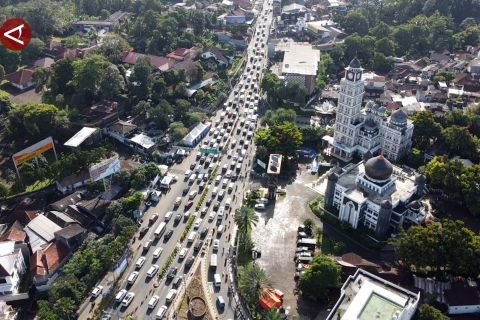 Waspadai tiga titik rawan macet ini di Jalur Puncak Bogor