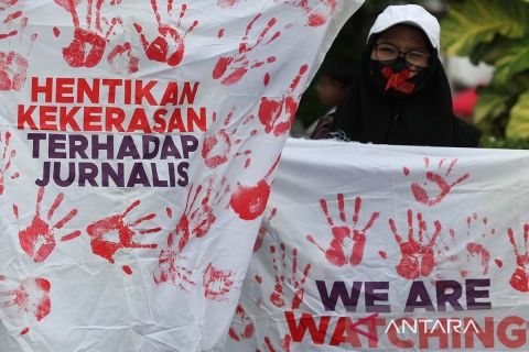 Hari Kebebasan Pers Sedunia kecam tindak kekerasan terhadap jurnalis