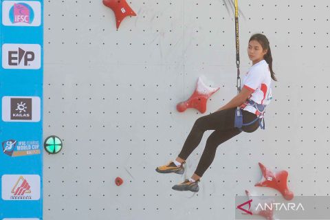 Empat atlet putri Indonesia lolos ke putaran final IFSC Climbing World Cup 2025 di Bali