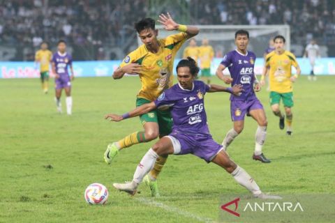 Liga 1: Persebaya Surabaya tahan imbang tuan rumah Persik Kediri