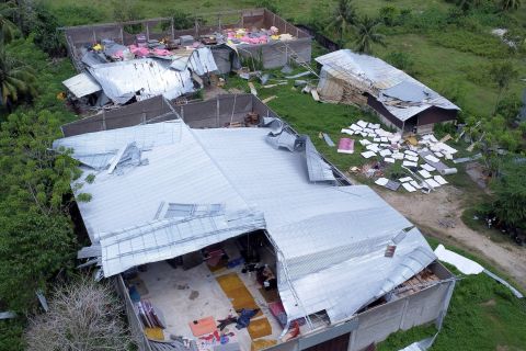 Puting beliung rusak ratusan rumah di Gorontalo
