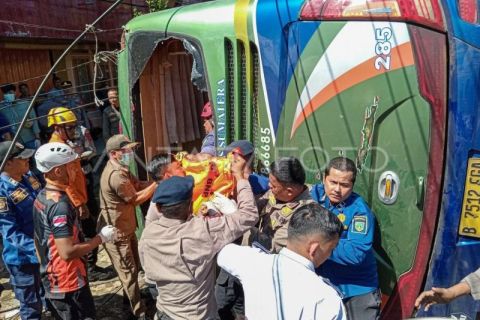 Kecelakaan bus ALS di Padang Panjang