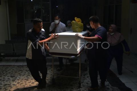 Pemulangan jenazah korban kecelakaan bus ALS