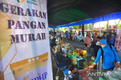 Gerakan pangan murah di Kudus untuk menstabilkan harga bahan pangan dan cegah inflasi
