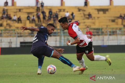 Madura United FC kalah 2-3 dari Borneo FC