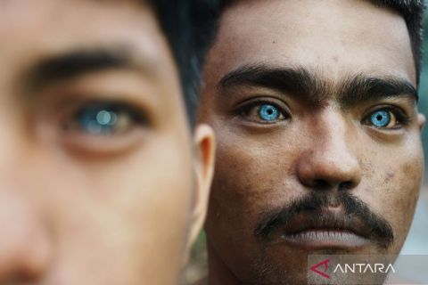 Mata biru Suku Buton