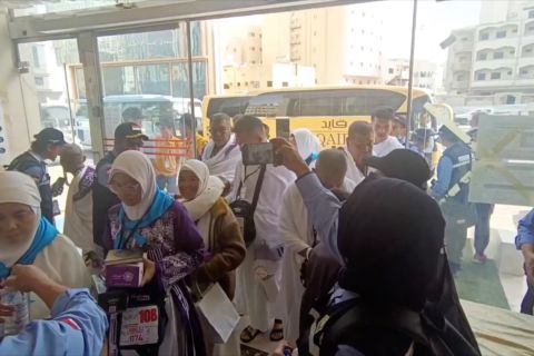 125 ribu lebih jamaah calon haji Indonesia telah berada di Arab SaudI