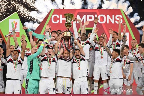 Bologna juara Coppa Italia 2024/2025 setelah tekuk AC Milan 1-0