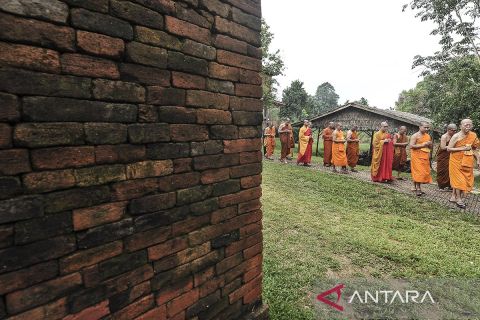 Perayaan Waisak Bersama di kawasan situs cagar budaya abad ke-6 Masehi