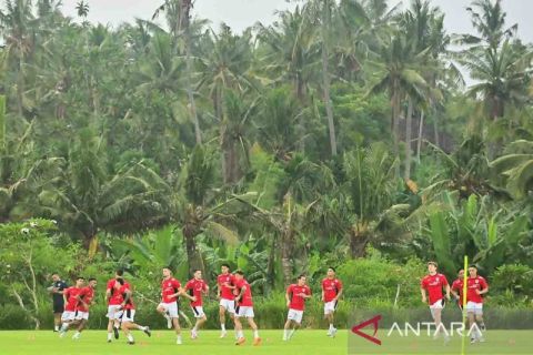 Pemain Timnas Indonesia jalani pemusatan latihan di Bali