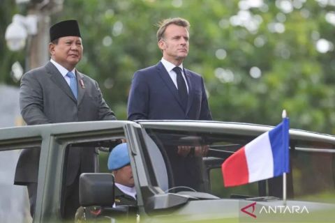 Presiden Prabowo dan Presiden Macron kunjungi Akmil