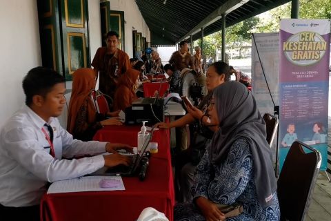 Kemenkes jemput bola program CKG di Pura Mangkunegaran Solo