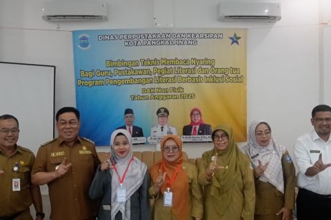 Pangkalpinang tingkatkan gemar baca lewat bimtek membaca nyaring