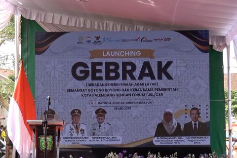 Pemkot Palembang gencar benahi wajah ibu kota Sumsel lewat Gebrak