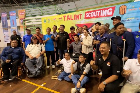 Seleksi bibit atlet disabilitas Jabar untuk jalani Pelatnas di Solo
