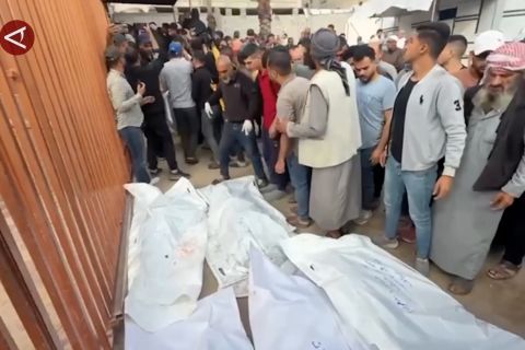 Serangan udara Israel hancurkan satu-satunya RS kanker di Gaza