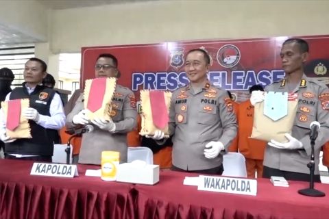 Polda Sulawesi Tenggara musnahkan 11,3 kg sabu