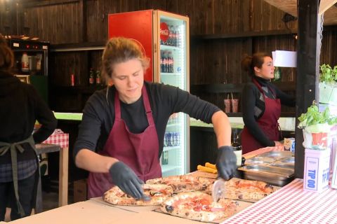 Festival Pizza ke-4 diadakan di Zagreb, Kroasia