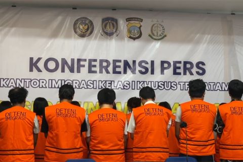 Imigrasi Batam amankan 23 WNA penyalahguna izin tinggal