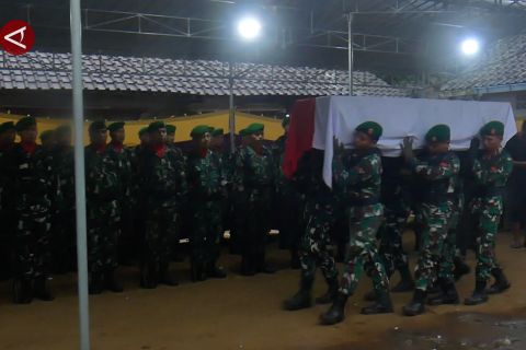Jenazah korban ledakan amunisi tiba di Temanggung