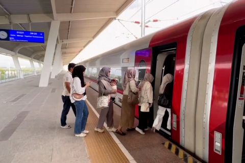 Penumpang Whoosh naik 17 persen di libur panjang Kenaikan Isa Almasih