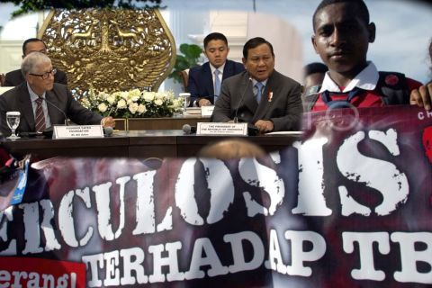 Prabowo: Indonesia jadi lokasi uji coba vaksin TB terobosan Bill Gates