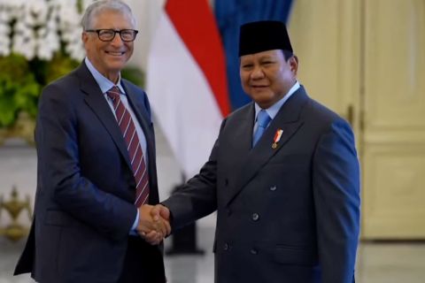 Prabowo terima kunjungan Bill Gates bahas isu kesehatan global