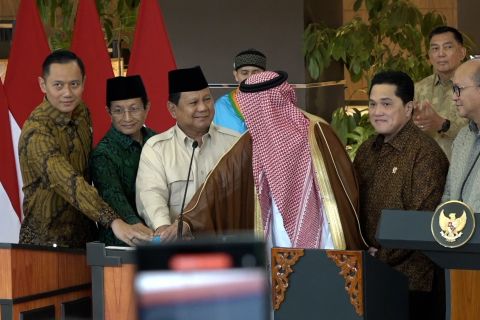 Presiden resmikan terminal khusus haji dan umrah di Bandara Soetta
