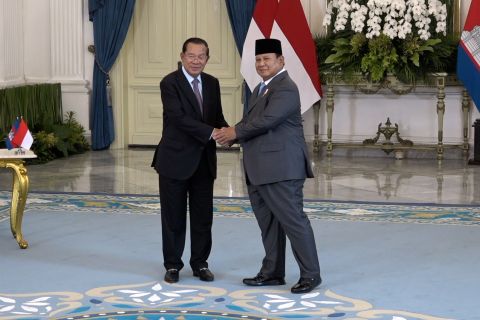 Presiden ungkap komentar Hun Sen soal produksi beras Indonesia