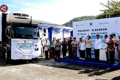 Mendag lepas ekspor 9,3 ton tuna asal Sumbar ke UEA senilai Rp1,87 M