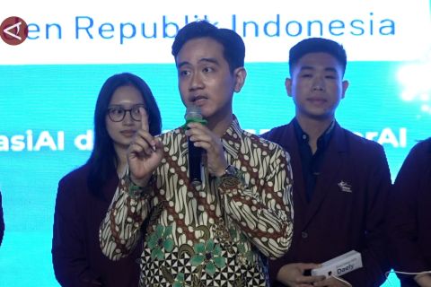 Wapres Gibran sebut kurikulum AI masuk di tahun ajaran baru
