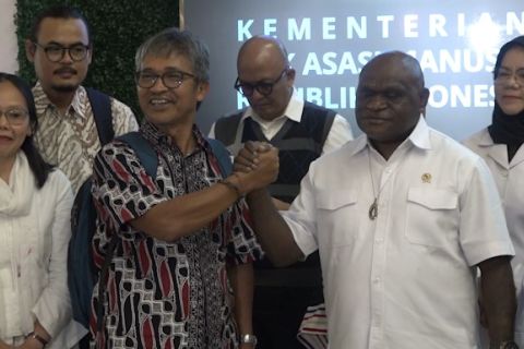 Menteri HAM dukung pengesahan RUU Masyarakat Adat
