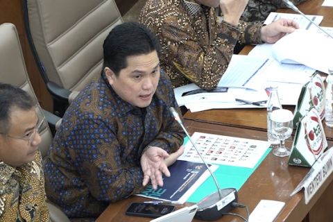 Erick Thohir ungkap kondisi BUMN di tengah perang tarif AS