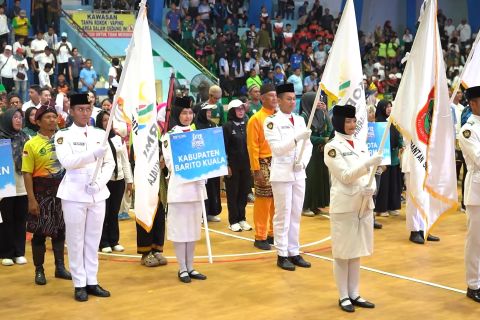 Ribuan peserta ikuti Festival Olahraga Masyarakat Daerah VII Kalsel