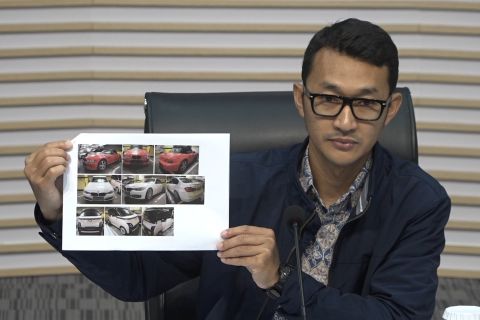 KPK sita 9 kendaraan kasus dugaan suap Kemnaker
