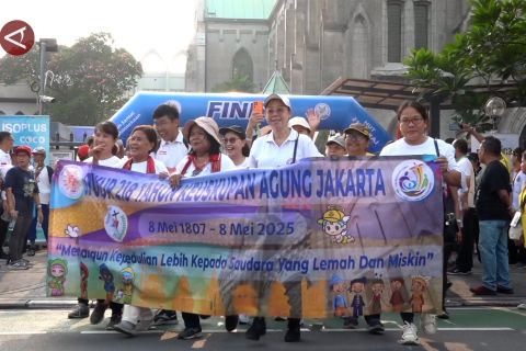Umat lintas agama semarakkan HUT ke-218 Keuskupan Agung Jakarta
