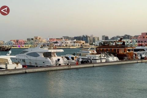 Pameran Perahu Bekas Mina diadakan di Qatar