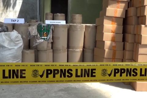 BPOM grebek 4 lokasi produksi jamu ilegal berbahan kimia di Klaten