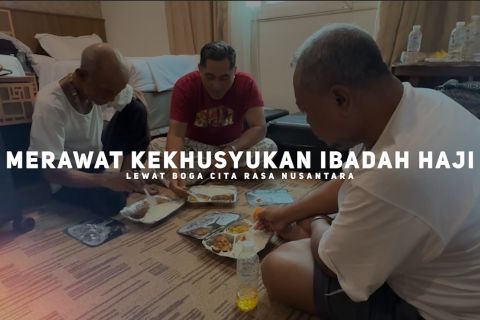 Merawat kekhusyukan ibadah haji lewat boga cita rasa nusantara