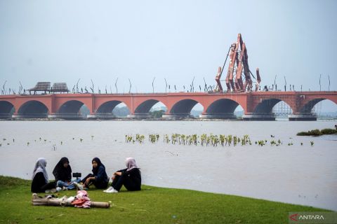 Sisa dua persen pengerjaan, jembatan baru Pandansimo di JJLS siap hubungkan Kulonprogo dan Bantul