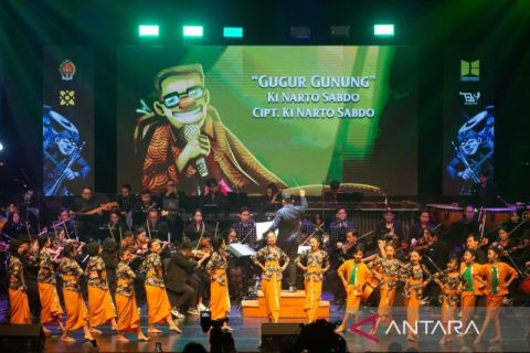 Tembang Jawa menggema di Taman Budaya Yogyakarta, orkestra tampilkan Nyidam Sari hingga Gembira Loka