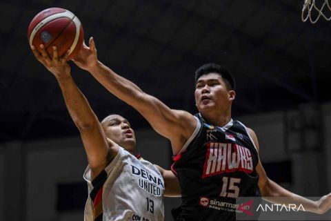 Dewa United Banten gilas Tangerang Hawks dengan skor 100-60