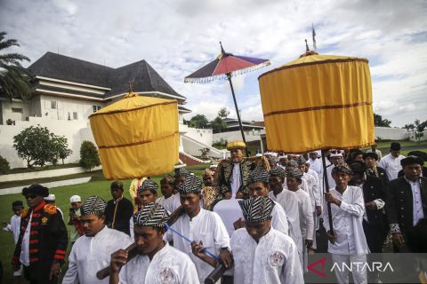 Tradisi adat Kabasarang Uci menyambut Idul Adha 1446 H