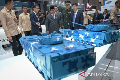 Presiden Prabowo buka Indo Defence Expo 2025 di JIExpo Kemayoran