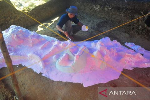 Tim CPAS ekskavasi fosil gajah purba berusia 500.000 tahun di Situs Patiayam Kudus