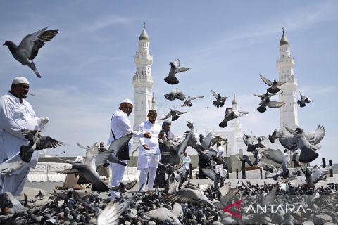Masjid Quba di Madinah, warisan sejarah Islam yang dibangun Rasulullah pada 622 M