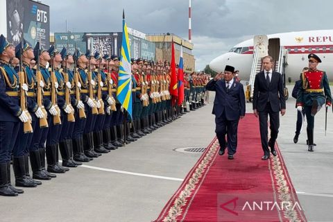 Kunjungan kenegaraan Presiden Prabowo ke Rusia