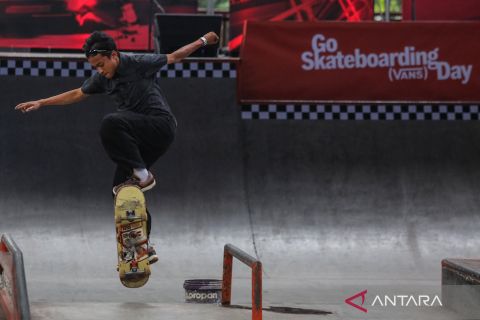 Go Skateboarding Day 2025, komunitas Skateboard Jakarta berkumpul di Slipi Skate Park