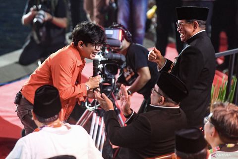 Kemeriahan malam puncak HUT ke-498 Jakarta